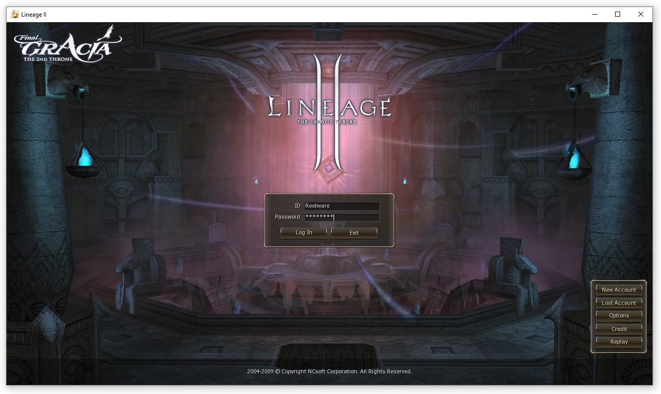 Lineage 2 Epilogue client | Rootware Dev